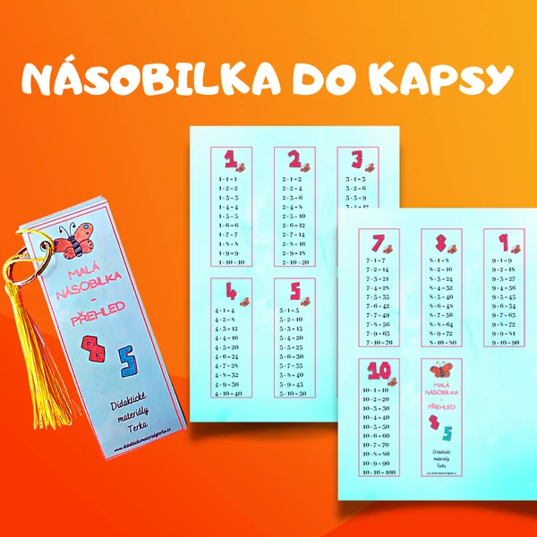 Násobilka do kapsy