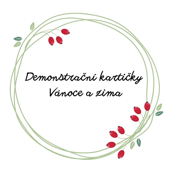 Demonstrační obrázky - Vánoce a zima
