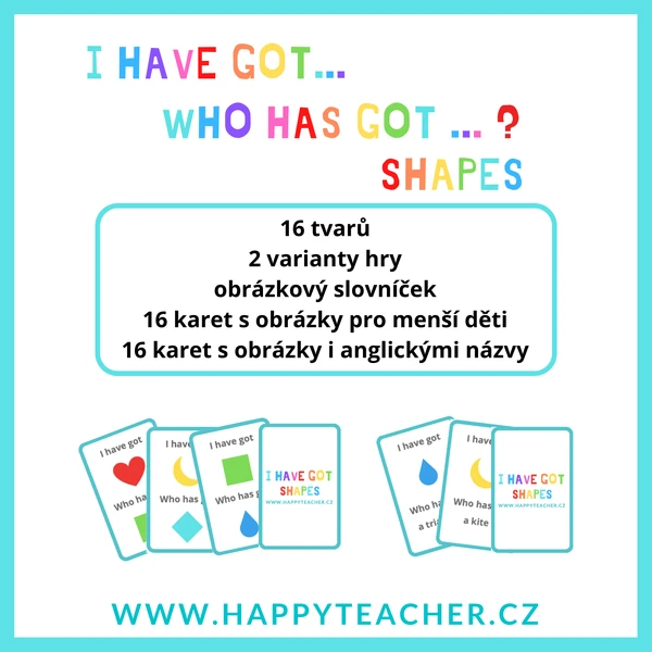 I have got.../Who has got...? - Shapes