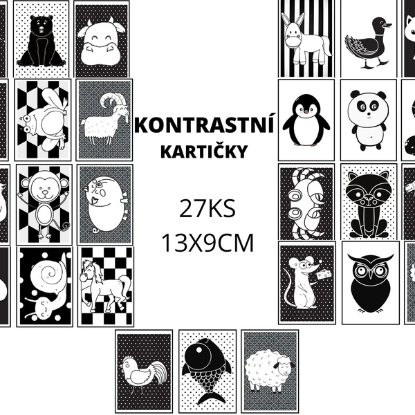Kontrastní zvířátka