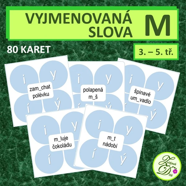 Vyjmenovaná slova po M 