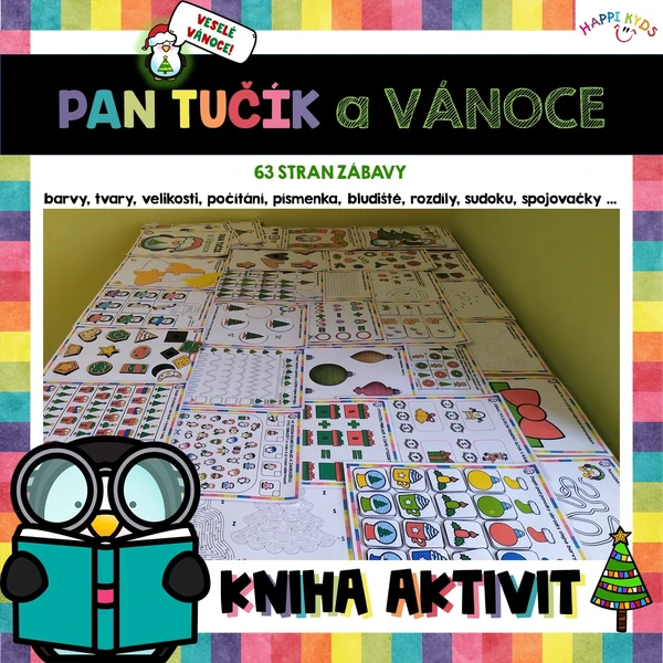 Pan Tučík a Vánoce - Velká kniha aktivit