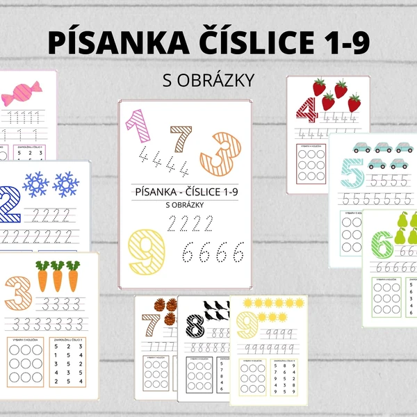 Písanka Číslice