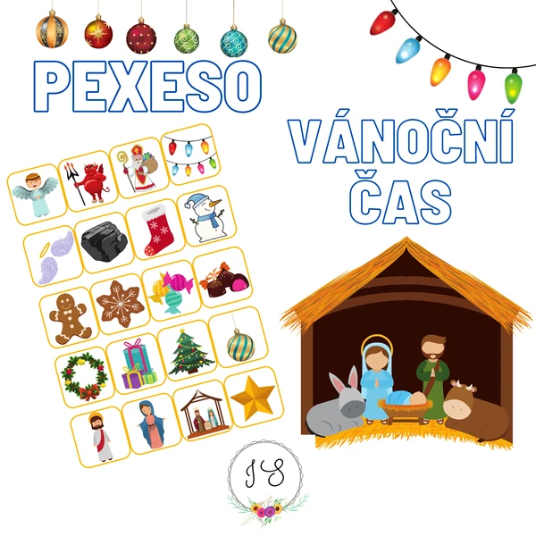 Vánoční čas - pexeso