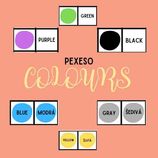 PEXESO - Colours