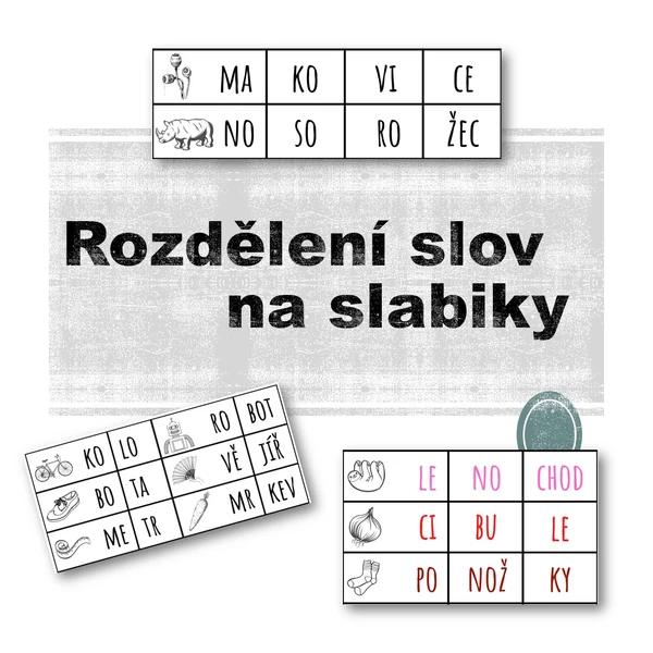Rozdělení slov na slabiky