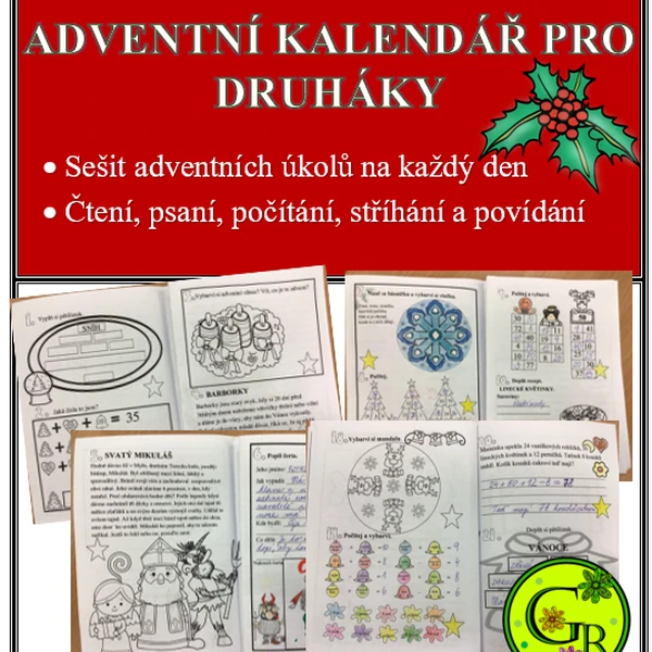 Adventní kalendář pro druháky