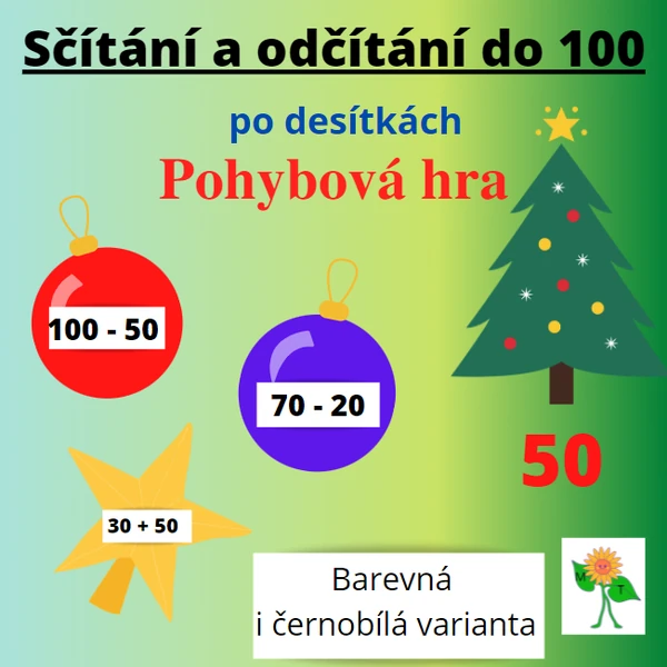 Sčítání a odčítání do 100 po desítkách