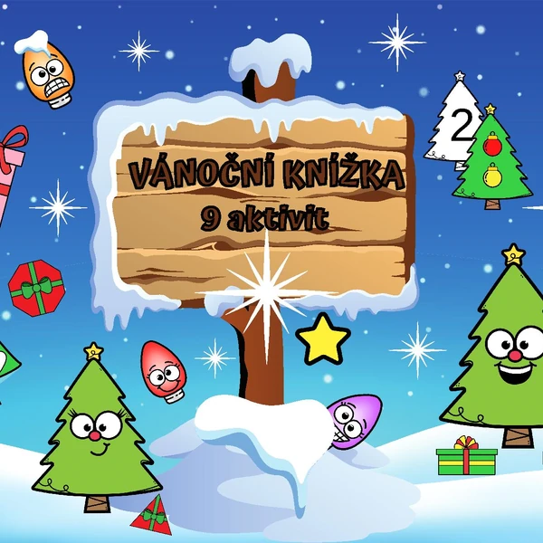 Vánoční knížka aktivit