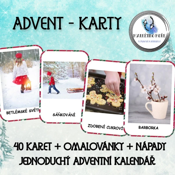 Advent - Karty