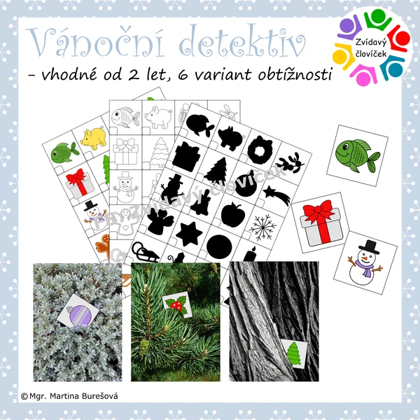HRA VÁNOČNÍ DETEKTIV