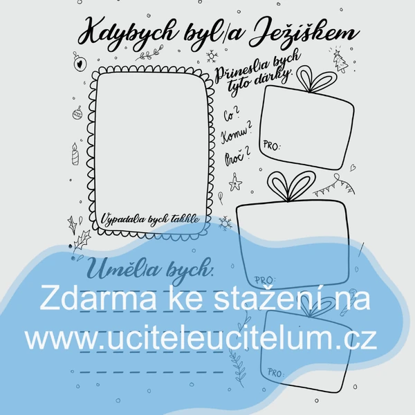 Kdybych byl/a Ježíškem