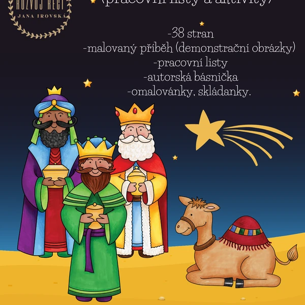Legenda o Třech králích, pracovní listy a aktivity