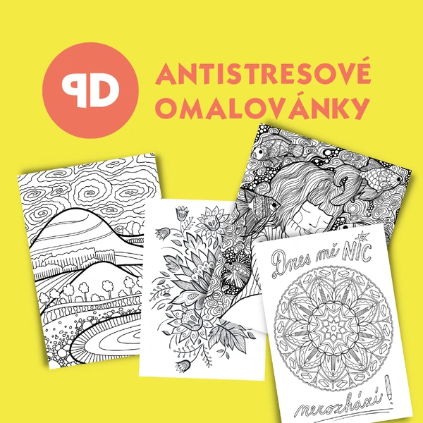 Antistresové omalovánky pro učitele