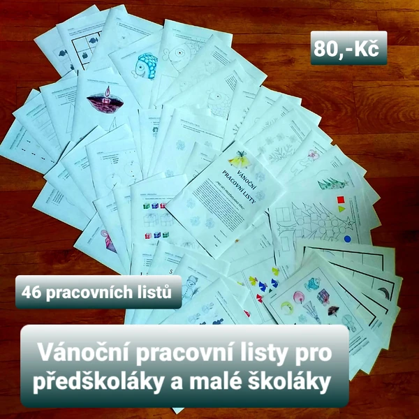 Vánoční pracovní listy