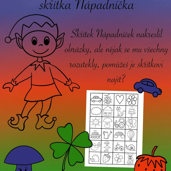 Orientační hra skřítka Nápadníčka 