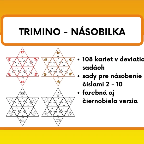 TRIMINO - NÁSOBILKA