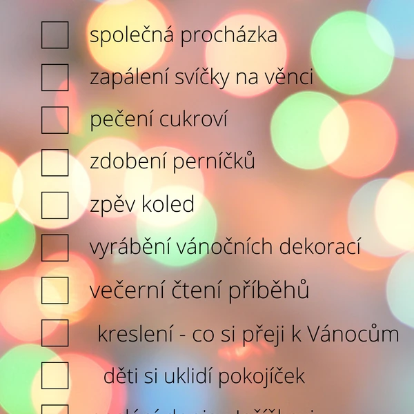 Adventní výzva pro rodiče s dětmi