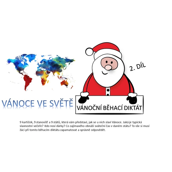 Vánoční běhací diktát - 2. díl