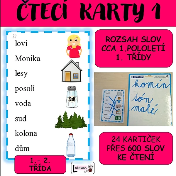 ČTECÍ KARTY 1 
