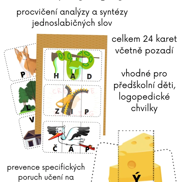 Karty pro rozvoj sluchového vnímání