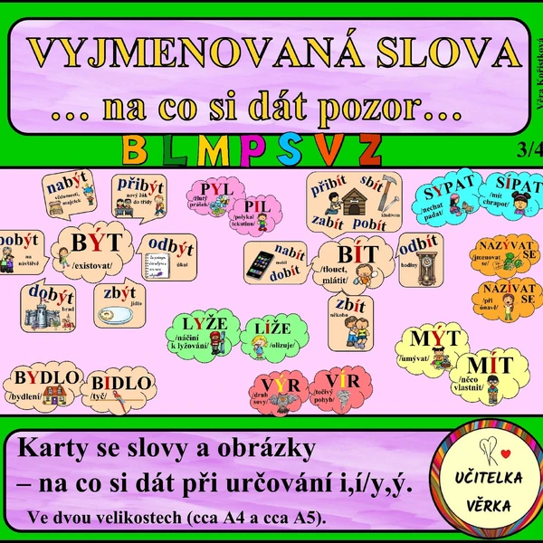 VYJMENOVANÁ SLOVA ... na co si dát pozor...