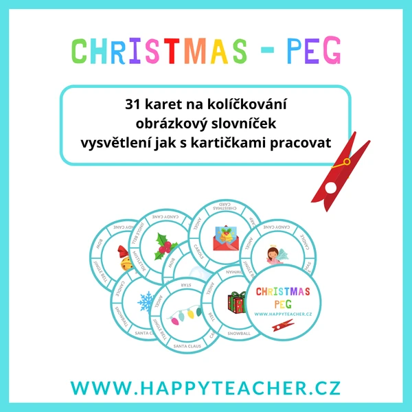 Christmas - Peg (kolíčky)