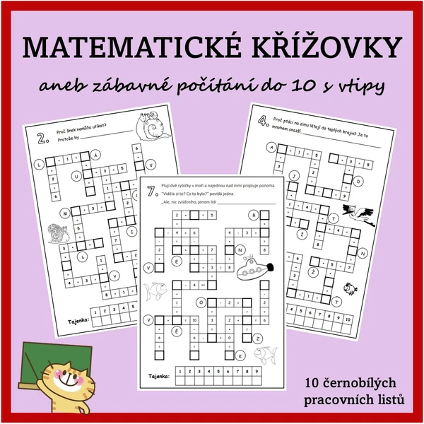Matematické křížovky do 10