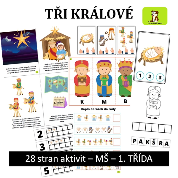 TŘI KRÁLOVÉ - SOUBOR AKTIVIT