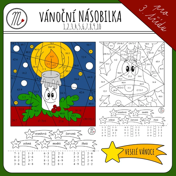 Vánoční násobilka
