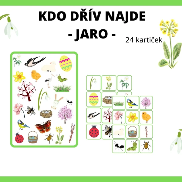 Kdo dřív najde - JARO