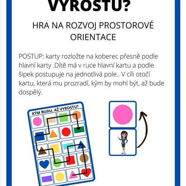 Hra na rozvoj orientace v prostoru POVOLÁNÍ 