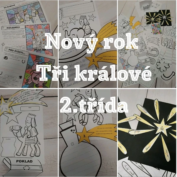 Tři králové. Nový rok. 2. třída