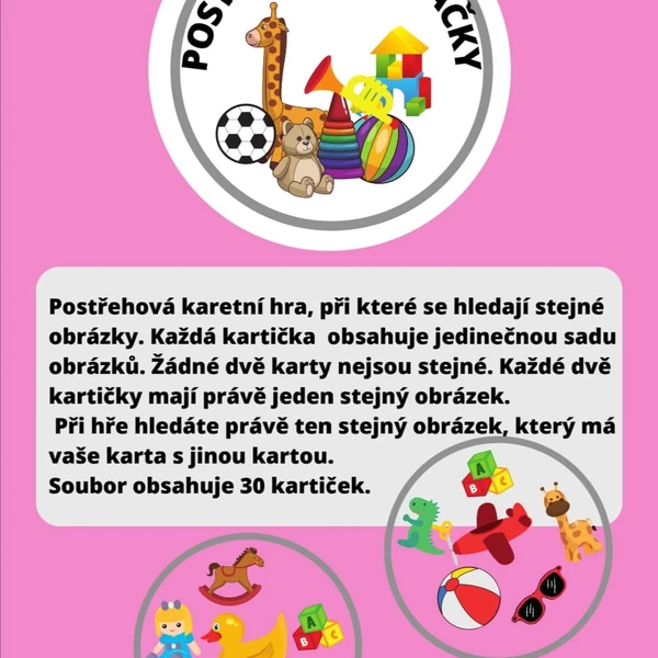 POSTŘEHOVKA -HRAČKY