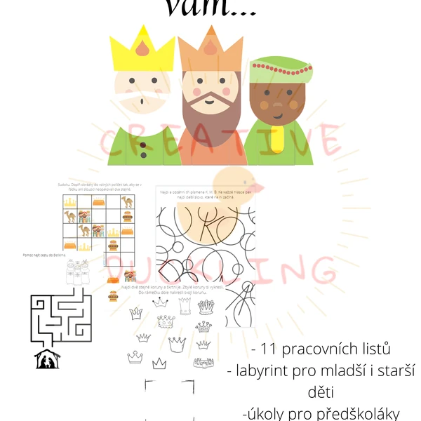 My tři králové...