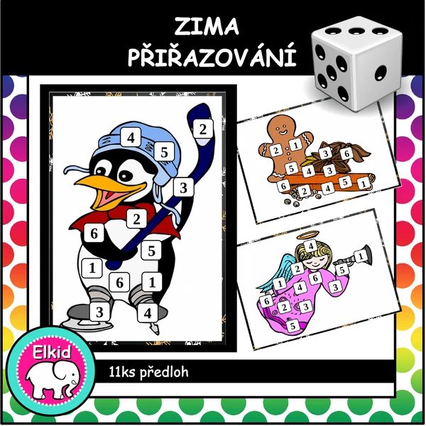 Zima - přiřazování