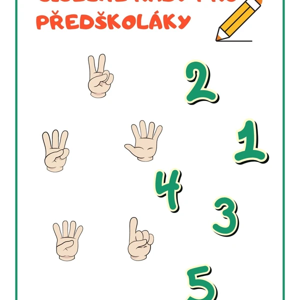 VÝZDOBA TŘÍDY - ČÍSELNÁ ŘADA