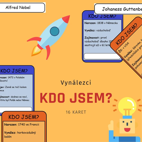 Kdo jsem? Edice vynálezců....