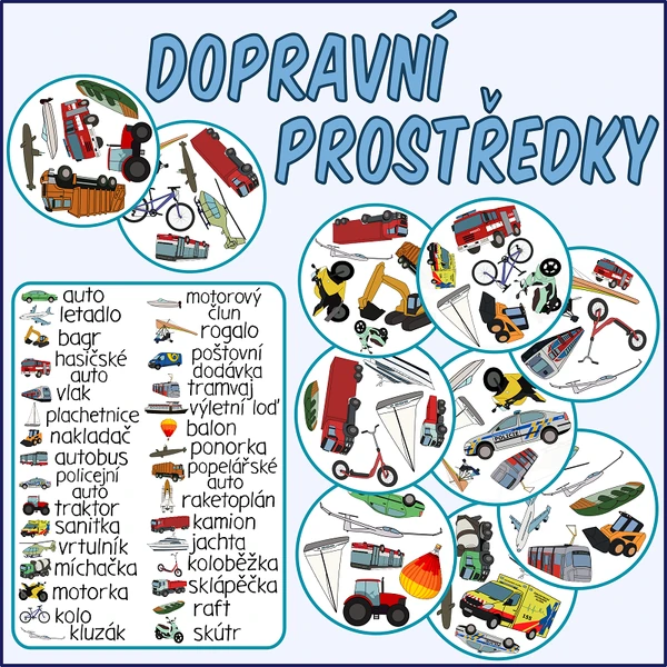 Postřehovka - Dopravní prostředky