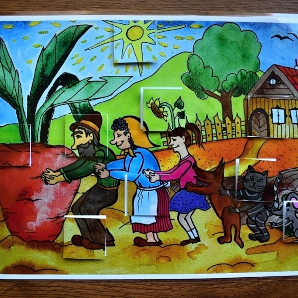 POHÁDKA O VELIKÉ ŘEPĚ - přiřazování detailů