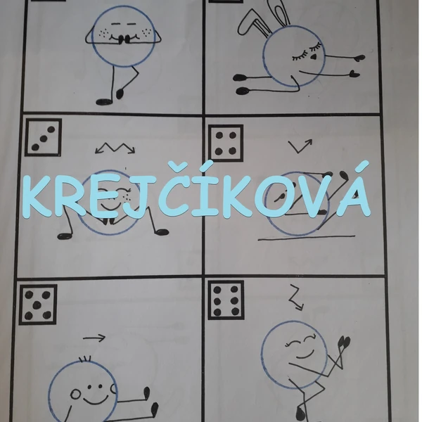 Pan Lentilka hází kostkou