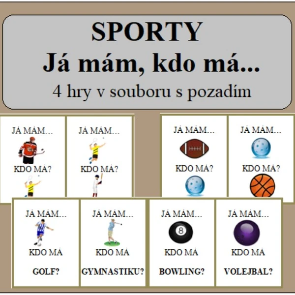 SPORTY - Já mám, kdo má