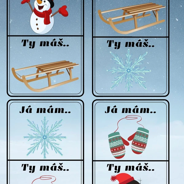 Já mám, kdo má. ZIMA