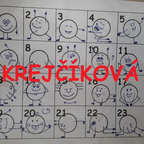 Jógový adventní kalendář