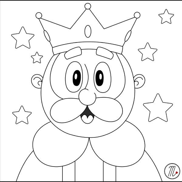 Tři králové - omalovánka zdarma