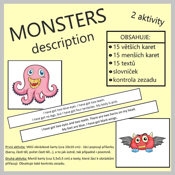 Monsters - description 