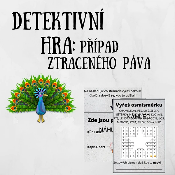 Detektivka:Ztracený páv