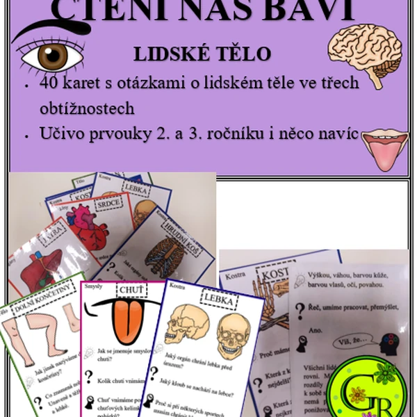 ČTENÍ NÁS BAVÍ - LIDSKÉ TĚLO