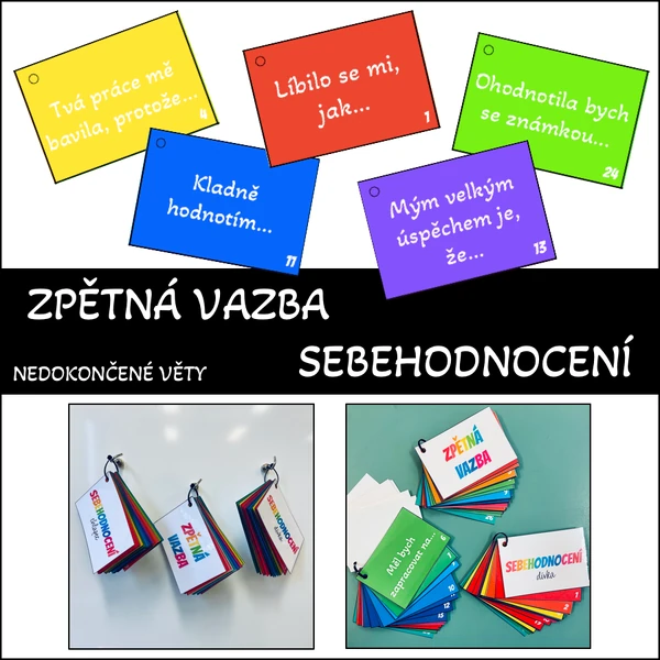 Zpětná vazba, sebehodnocení - nedokončené věty