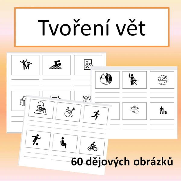 Tvoření vět podle obrázků